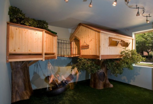 Rumah Pohon Mini di Kamar